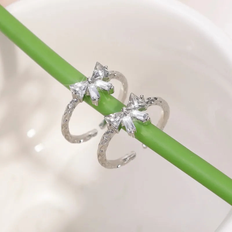 Bow Knot Open Ring for Women