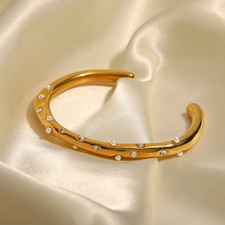 Corisande Gold Bangle