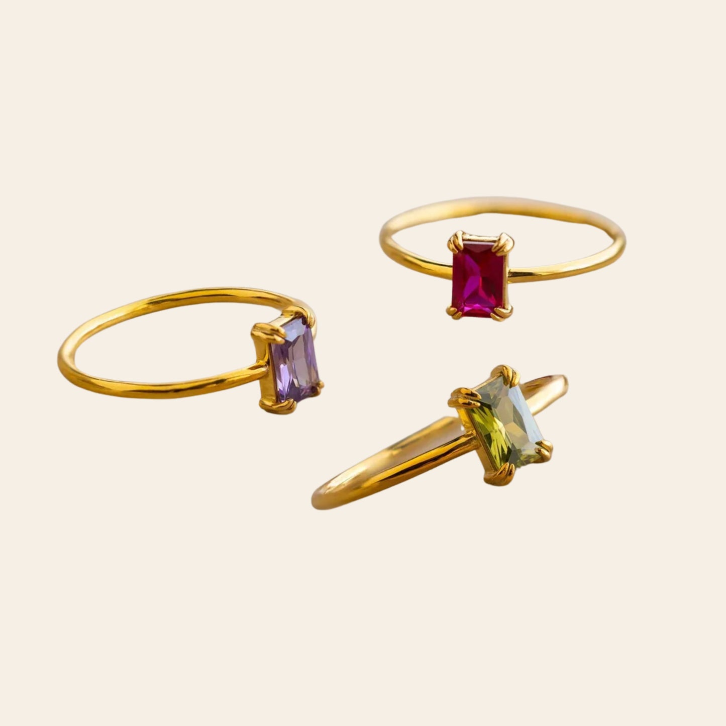Birthday Stone Ring