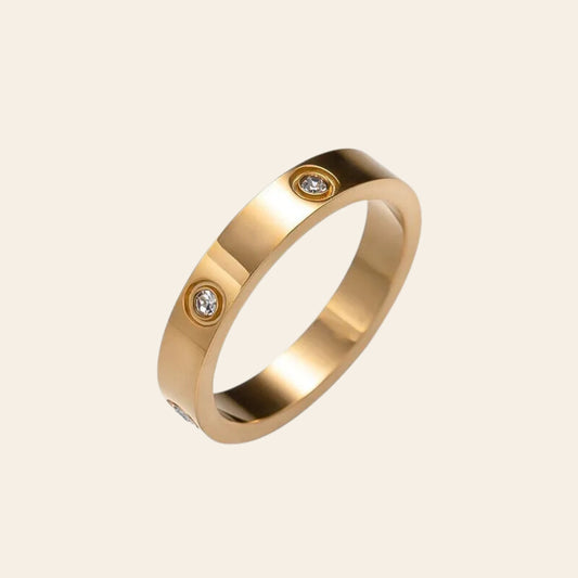 Titanium Steel Couple Ring For Men Women