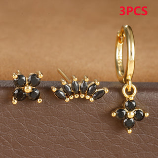 3pc Stud Earrings