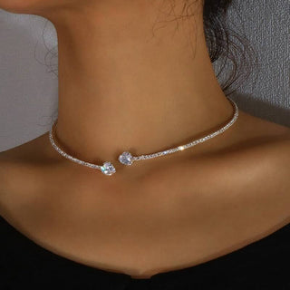 Heart Collar Choker Necklace