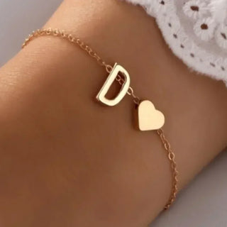 Initial Letter Bracelets