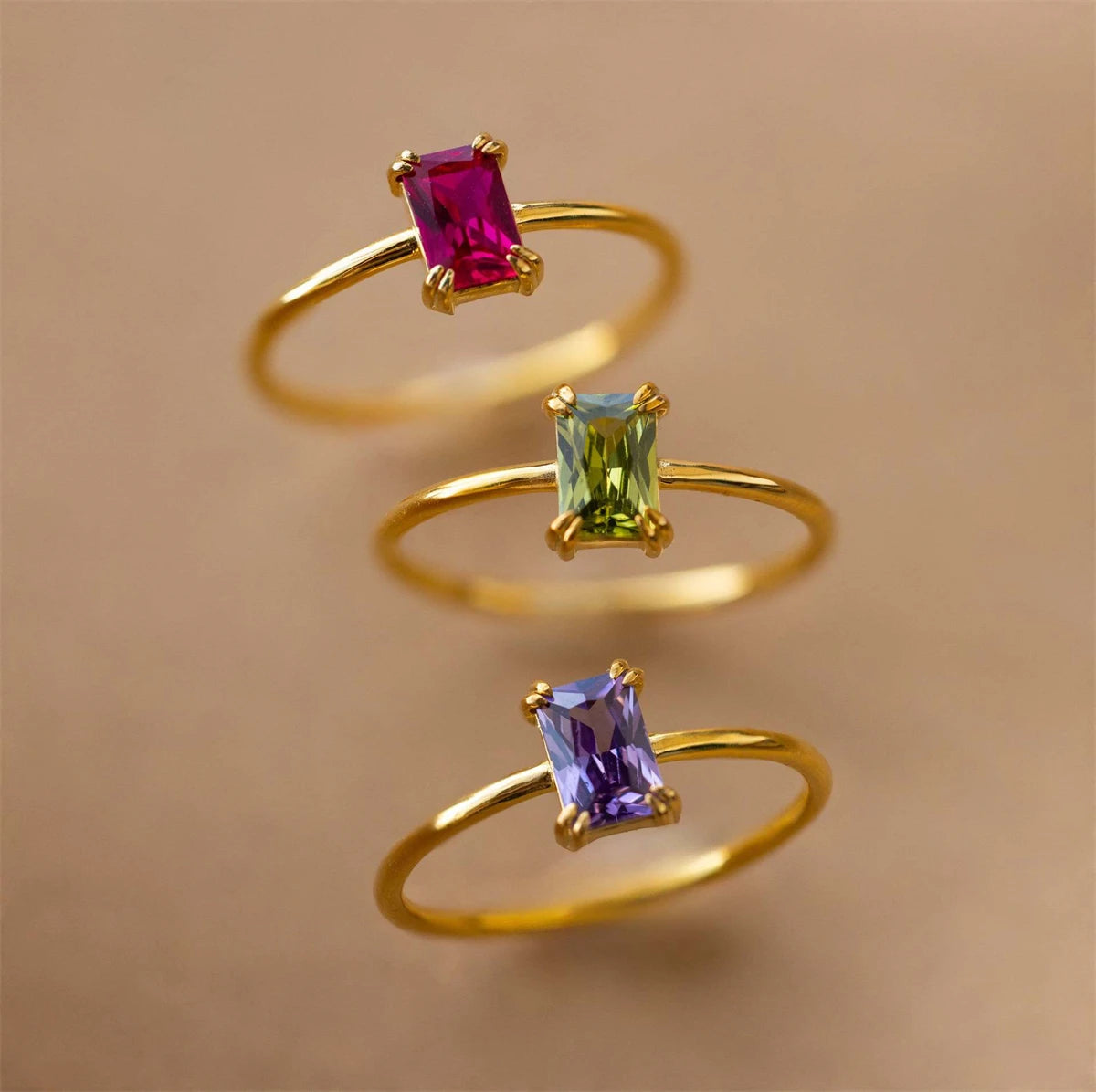 Birthday Stone Ring
