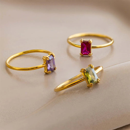 Birthday Stone Ring